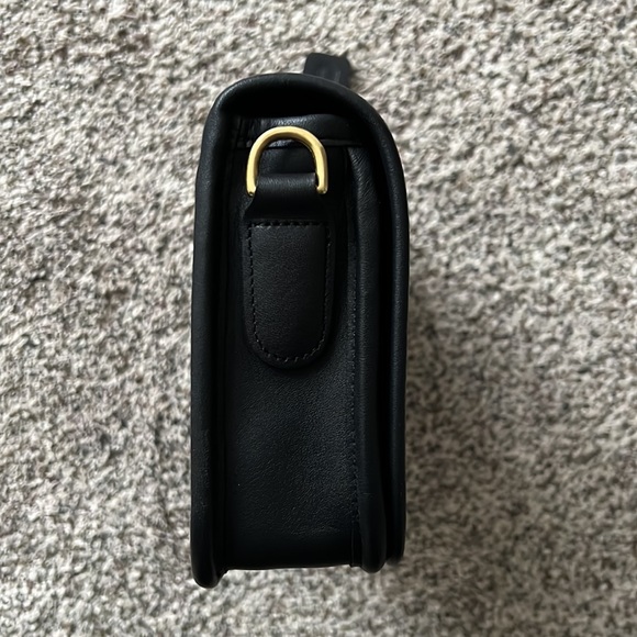 *SOLD* Vintage Coach Black Pocket Purse 9755 Crossbody Bag - Picture 2 of 9